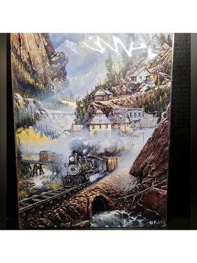 Ted Blaylock Moutain Tin Sign